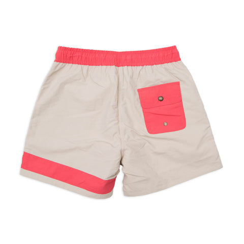 Ours Retro Swim Short Elastic Waist