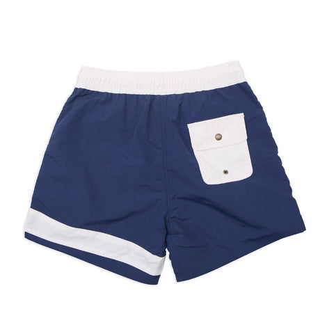 Ours Retro Swim Short Elastic Waist