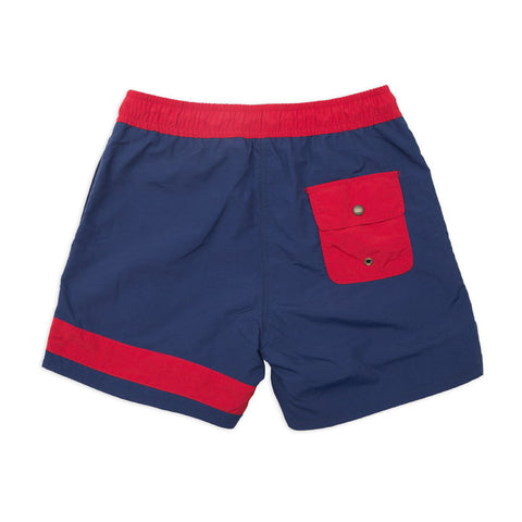 Ours Retro Swim Short Elastic Waist