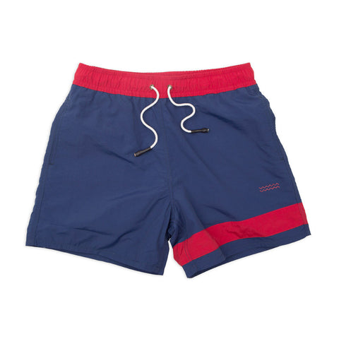 Ours Retro Swim Short Elastic Waist