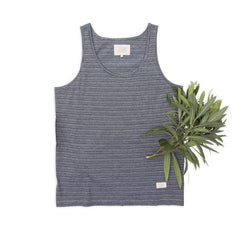 Ours Retro Surf Indigo Tank Top