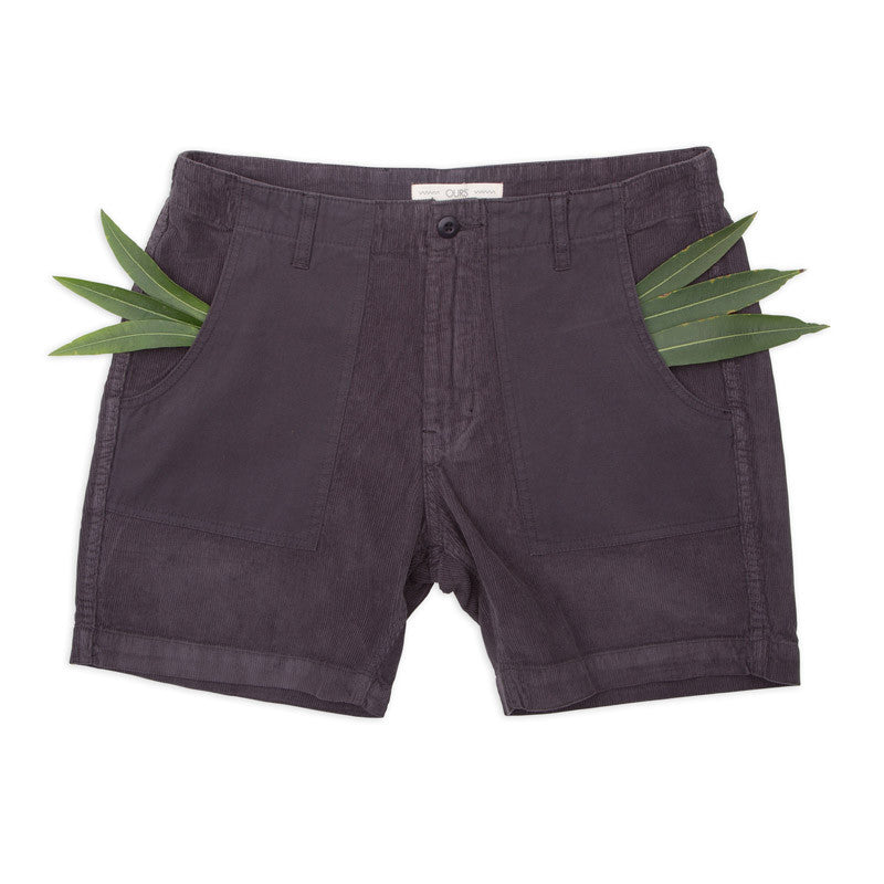 Ours Garment Dyed Corduroy Walk Shorts